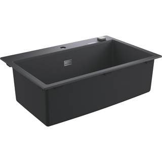 GROHE K700U rustfri stålvask 80 76/45 1.5 VS satin