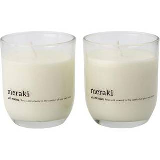 Meraki - Duftlys, 2pak. - Wild Meadow, gaveæske