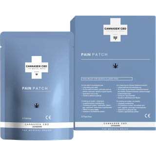 CANNASEN CBD Pain Patch Smerte plaster (8 stk)