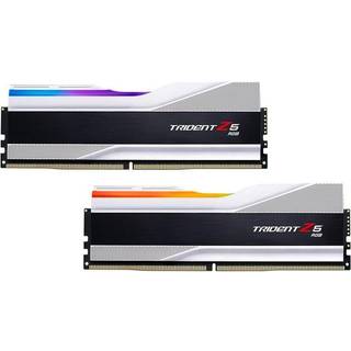 G.Skill Trident Z5 RGB DDR5-6400 - 32GB - CL32 - Dual Channel (2 pcs) - Intel XMP - Sølv med RGB