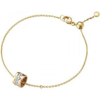 FUSION armbånd, Georg Jensen, 18 kt. rosa guld / 18 kt. hvidguld / 18 kt. guld