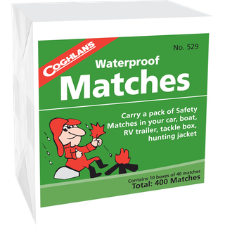 Coghlans Waterproof Matches - 10 Pack - fra Coghlans