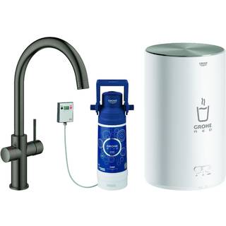 Grohe Red II Duo C  vandhane med kogende vand (hard graphite) - På lager i butik