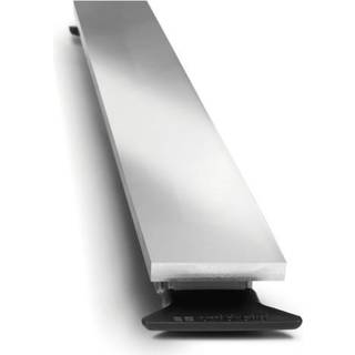 Unidrain HighLine Panel, 300 mm - Håndpoleret stål