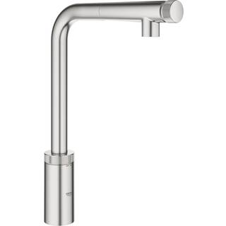 Grohe SmartControl Minta etgrebsbatteri 199mm tud t/kv m/udtr.br Supersteel