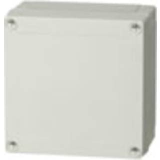 Fibox Kasse 130x130x100 med gråt dæksel