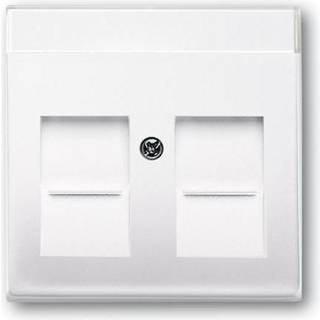 ABB B55 afd. til dataudtag, mat hvid