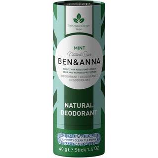 BEN&ANNA - MINT - NATURLIG DEODORANT STICK - PAPERTUBE - deodorant - BEN&ANNA - StudioBuus