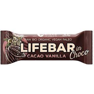 LifeBar InChoco Cacao Vanilla RAW Ø - 40 g.