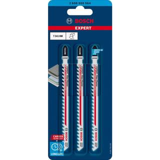 BOSCH Sæt af 3 stiksavsklinger EXPERT Fiber Plaster T341HM, 100 mm