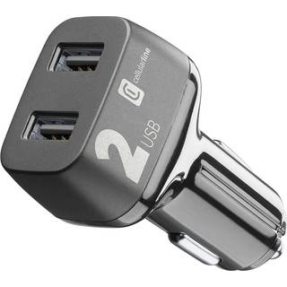 Cellularline 12-24V USB Adapter/2 udgange 24W Adapter