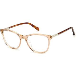 Fossil FOS 7112 2T3 52 Briller Kvinder Brun - Transparent Beige Brown - 52mm