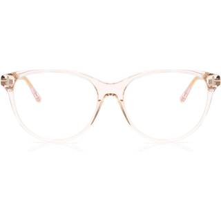 TOM FORD Kvinde FT5544-B 72 Optiske stel Acetat Rosa Cat Eye Normal