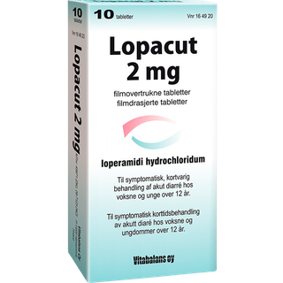 Lopacut 2 mg - 10 tabletter