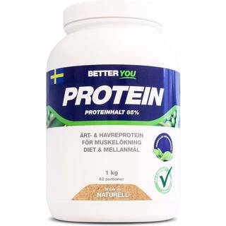 Better You Ærte- & Havreprotein, Naturel, 1 kg