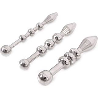 Urethral Trainer Kit 3 Solid Beads Penisplugs