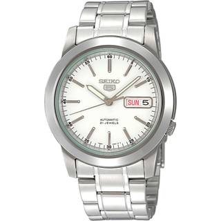 Seiko 5 Automatic White Dial Stainless Steel Men's Watch SNKE49K1