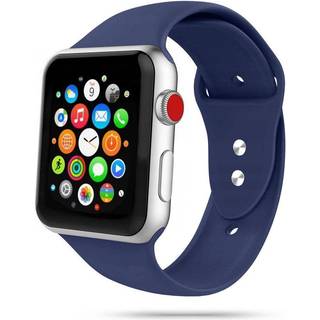 Apple Watch (38/40/SE/41/42mm) Tech-Protect Icon Band Silikone Rem - Lyserød