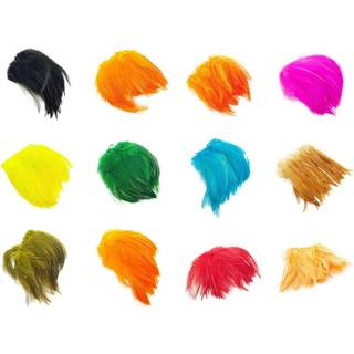 Cock Hackles Fluo Chartreuse