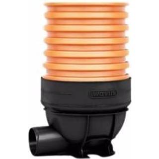Wavin 315mm tørbrønd plus 110mm med opføringsrør og skråtstillet bund