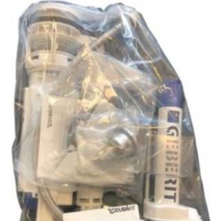 Duravit Komplet indmad. Består af skyllegarniture, trykknap 3/6 liter, svømmeventil