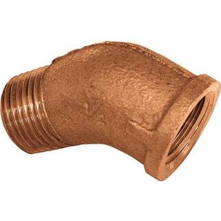 Viega Rødgods vinkel mf/np 45gr 3/8