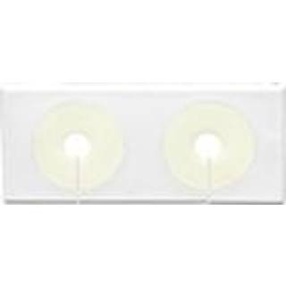 Faluplast 51430 Dækroset delelig, 12-16 mm Dobbelt, hvid