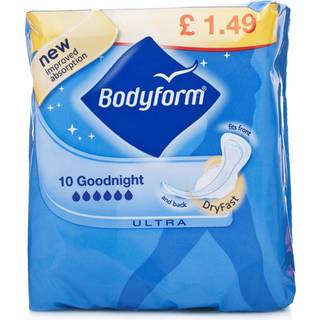 BodyForm Ultra GoodNight - 10 stk.