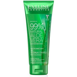 Eveline Cosmetics 99% Natural Aloe Vera Fugtende gel til ansigt og krop 250 ml - 250 ml