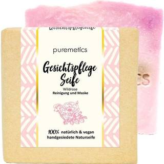 puremetics - 2 in 1 Ansigtssæbe med Vild Rose
