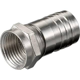 krimp F stik Konnektor 8,0mm - kobber-nikkel - 1 stk.