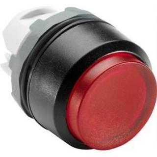 ABB Trykknap høj f/lamp rød mp3-11r