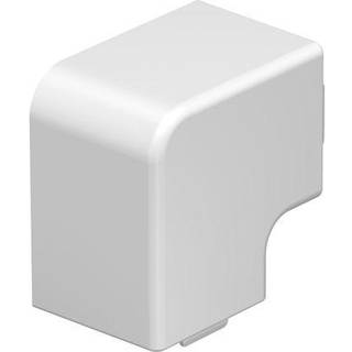Obo Vinkel flad 40x40mm, Hvid