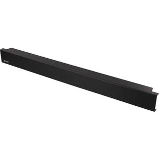 Deltaco 19-8 19" 1U plastic cover patch panel screw-free installation black