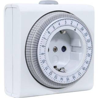 REV timer compact analog  white