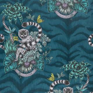 Emma J Shipley Wallpaper Lemur W0103/03