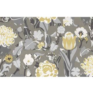 Myrtle - Yellow & Taupe