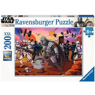 Ravensburger Puslespil The Mandalorian Face-Off 200 Brikker