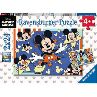 Ravensburger Puslespil Disney Mickey Mouse 2x24 Brikker