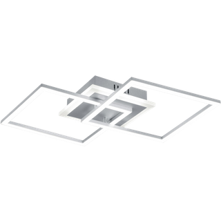 Design loftslampe sort inkl. LED 3-trins dæmpbar - Veni