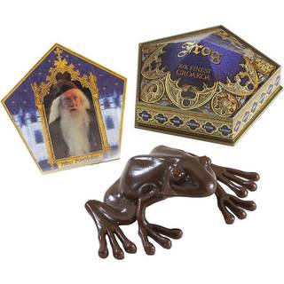 Schokofrosch Figur mit Sammelkarte Replik