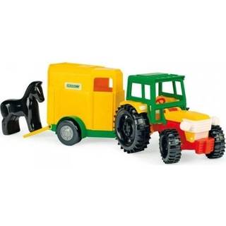 Wader: Traktor med trailer til heste