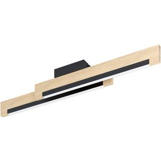 EGLO CAMACHO loftlampe, sort/brun