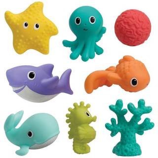 Infantino Aquarium Bath Squirters 8 stykker sæt