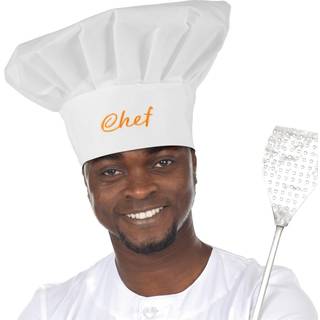 Chef kokkehue, hvid