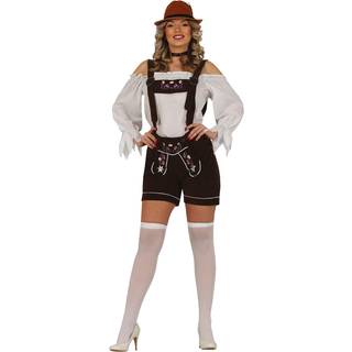 Tyrolese lederhosen, mørkebrune