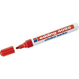 Edding 4095-002 rød kridt marker, rund spids 2-3mm (10stk.)