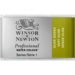 Winsor & Newton Professional akvarelfarve 1/1 pan Olive Green 447