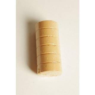 Fantasy blokfarve 44x16mm 6stk beige