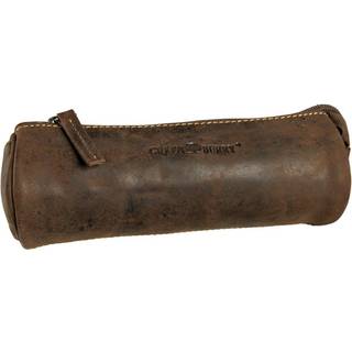 Stiftetui Leder 20x6cm "Vintage" antikbraun 1789-25 | Greenburry.de